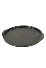 Emile Henry Pizzasteen Ø 40 cm – Geribbeld – Zwart | Van €81,25 voor €47,95