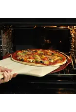 Emile Henry Pizzasteen Ø 40 cm – Geribbeld – Zwart | Van €81,25 voor €47,95