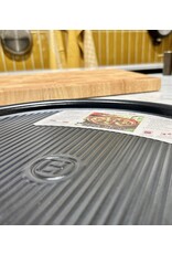Emile Henry Pizzasteen Ø 40 cm – Geribbeld – Zwart | Van €81,25 voor €47,95