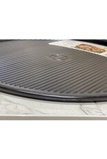 Emile Henry Pizzasteen Ø 40 cm – Geribbeld – Zwart | Van €81,25 voor €47,95