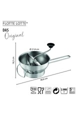 Gefu Flotte Lotte basic met 3 schijven