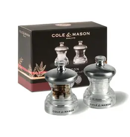 Cole & Mason Peper en zoutmolen "Button" Giftset