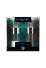 Cole & Mason Flip Salt & Pepper Set Chrome 180mm