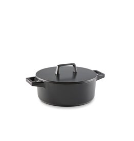 Braadpan met deksel "Baron"  gietijzer zwart