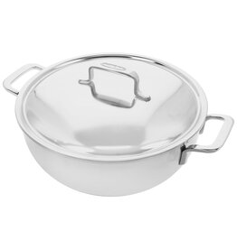 Demeyere Intense 5 Braad-/ Sudderpan 28cm met deksel