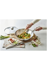 Demeyere Wok 30 cm - vlakke bodem