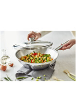 Demeyere Wok 30 cm - vlakke bodem