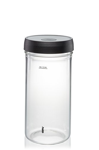 XXWZJH Fermentatiepot met dubbel ontluchtingsventiel, luchtsluisdeksel, augurkpot, Kimchi-container, maakset voor zuurkool, weide, wijn (2,2 liter