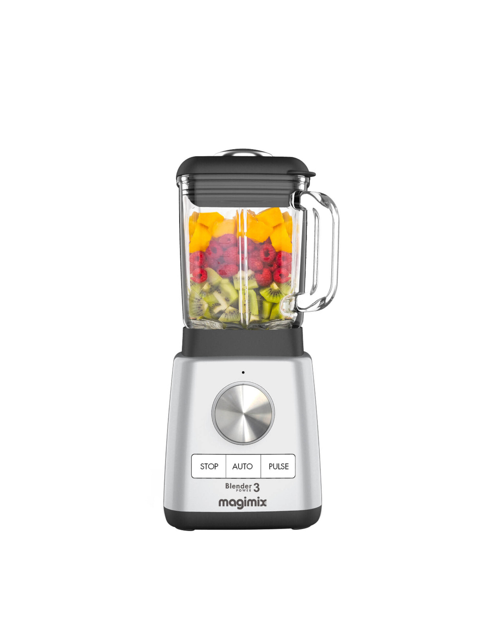 Magimix Blender Power 3 mat chroom