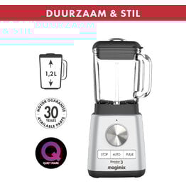 Magimix Blender Power 3 mat chroom