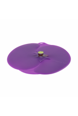 Charles Viancin silicone deksel Aubergine/eggplant 20 cm
