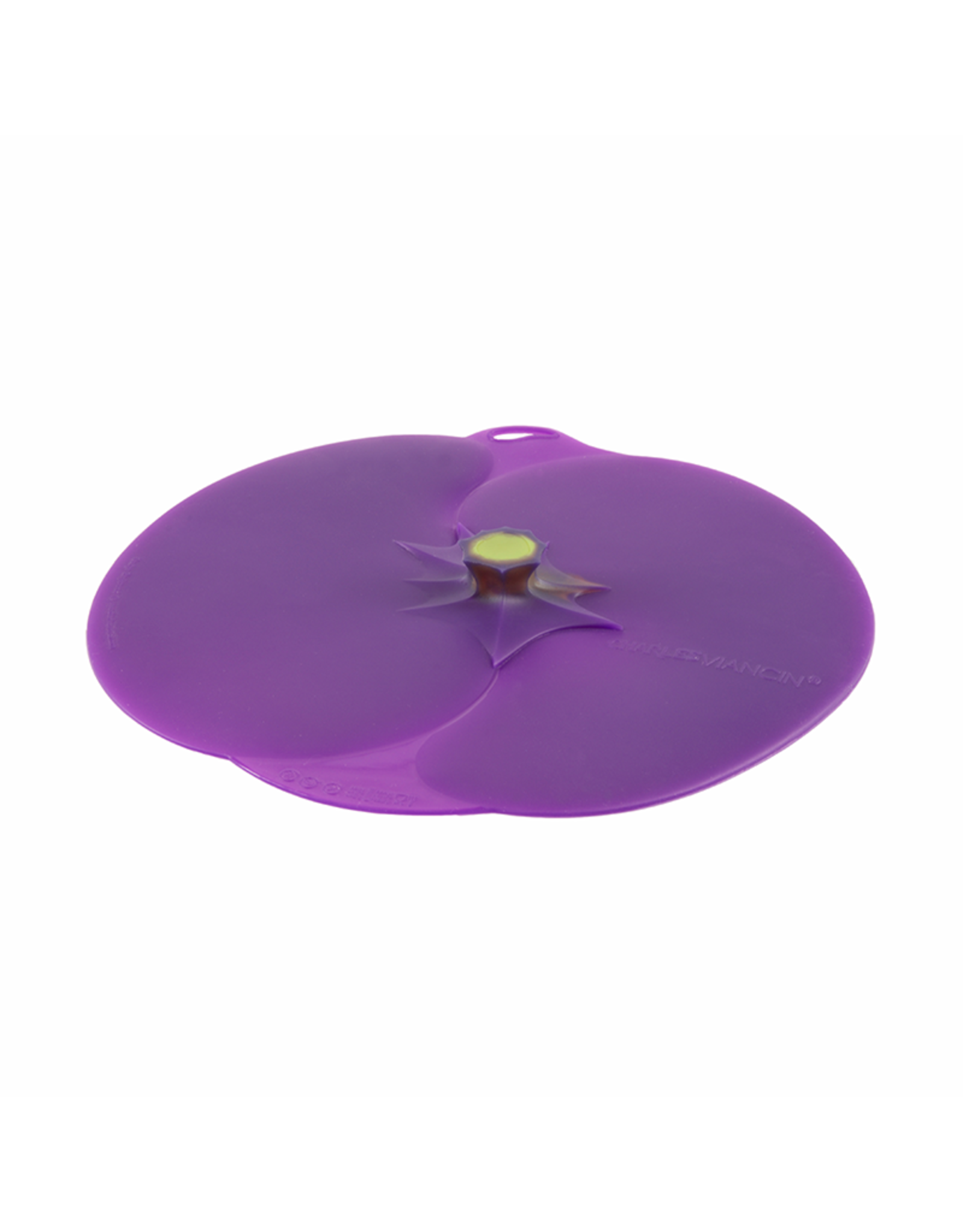 Charles Viancin silicone deksel Aubergine/eggplant 20 cm
