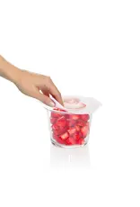 Charles Viancin Siliconen deksel Rose