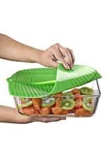 Charles Viancin Silicone deksel "bananenblad"