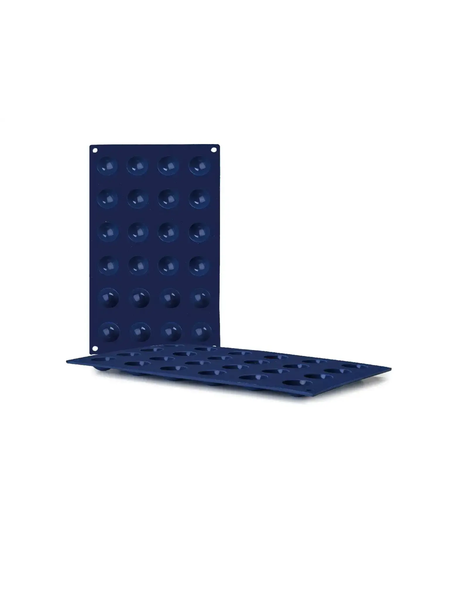 Ibili Silicone halve bollen blauw