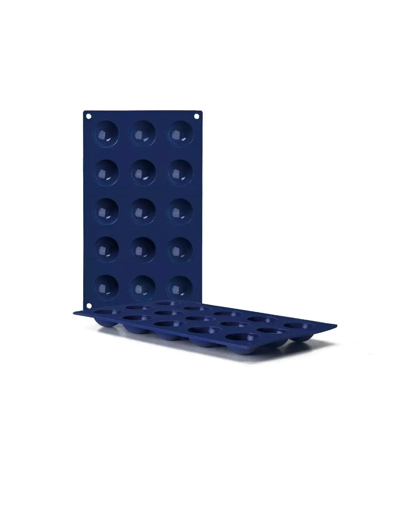 Ibili Silicone halve bollen blauw