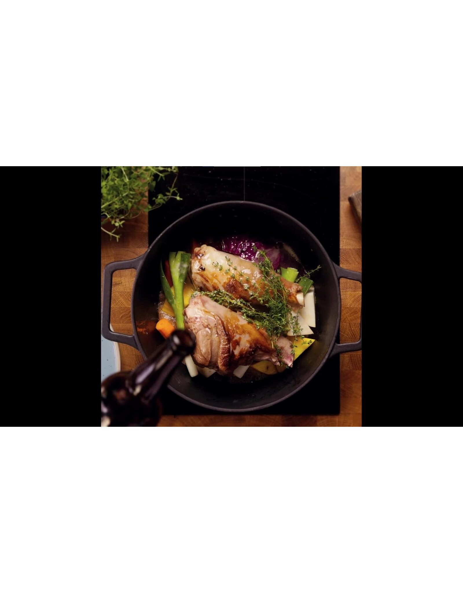 KIM_BO  4-in-1 gietijzeren Dutch Oven