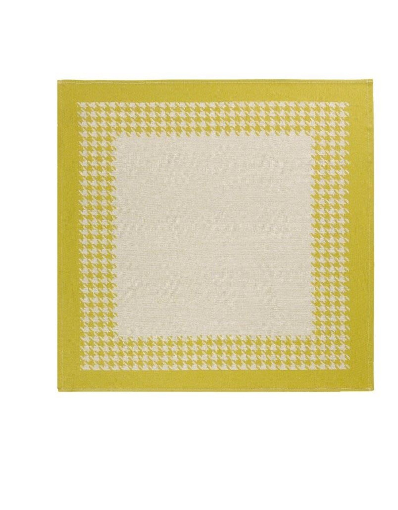 De Witte Lietear Theedoek 65x70 "Pied de poule"