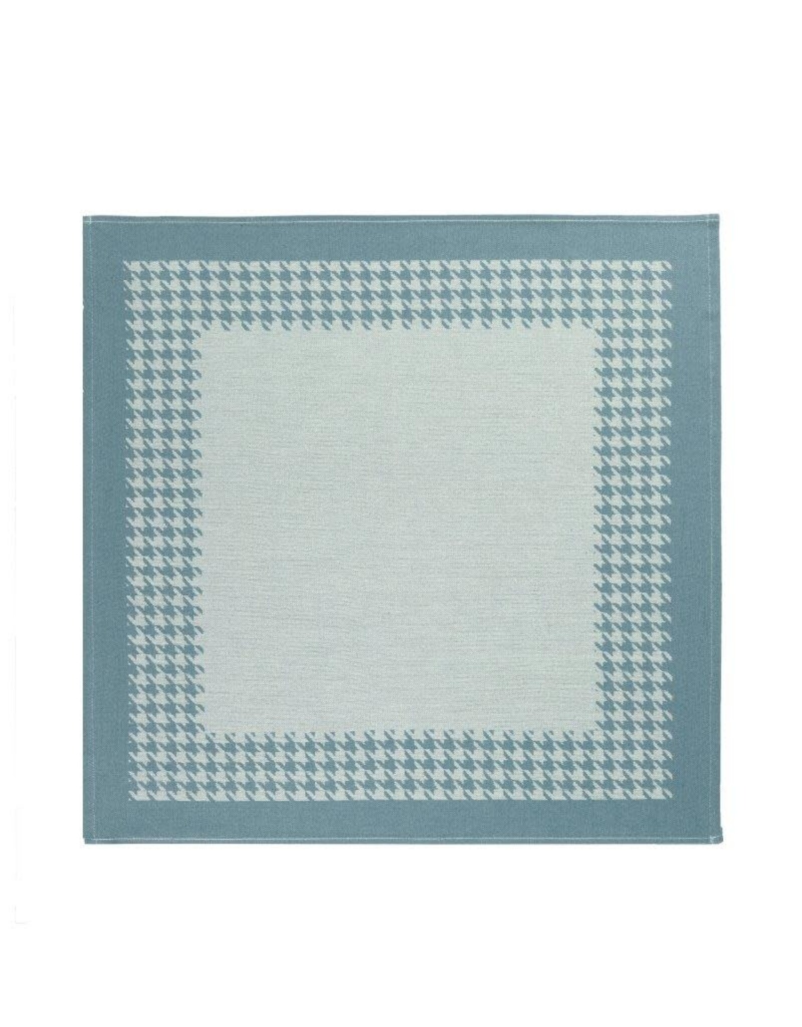 De Witte Lietear Theedoek 65x70 "Pied de poule"