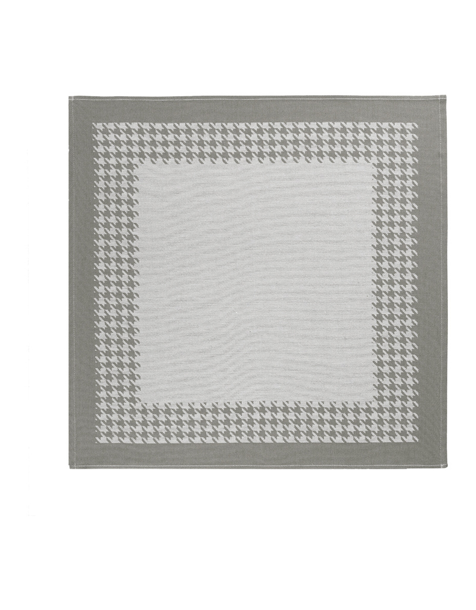 De Witte Lietear Theedoek 65x70 "Pied de poule"