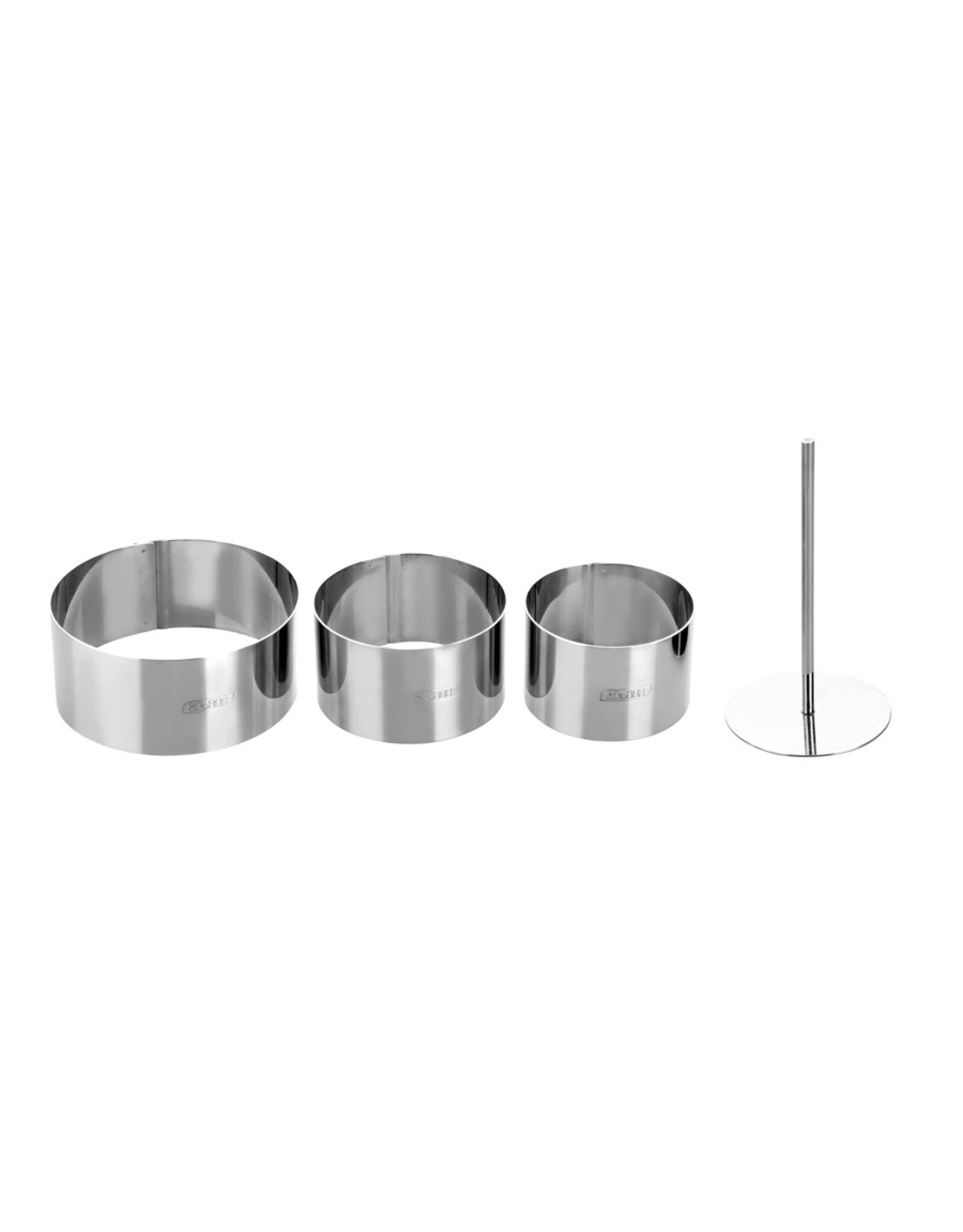 Ibili Uitsteker/ kookring set à 3 stuks incl. stamper