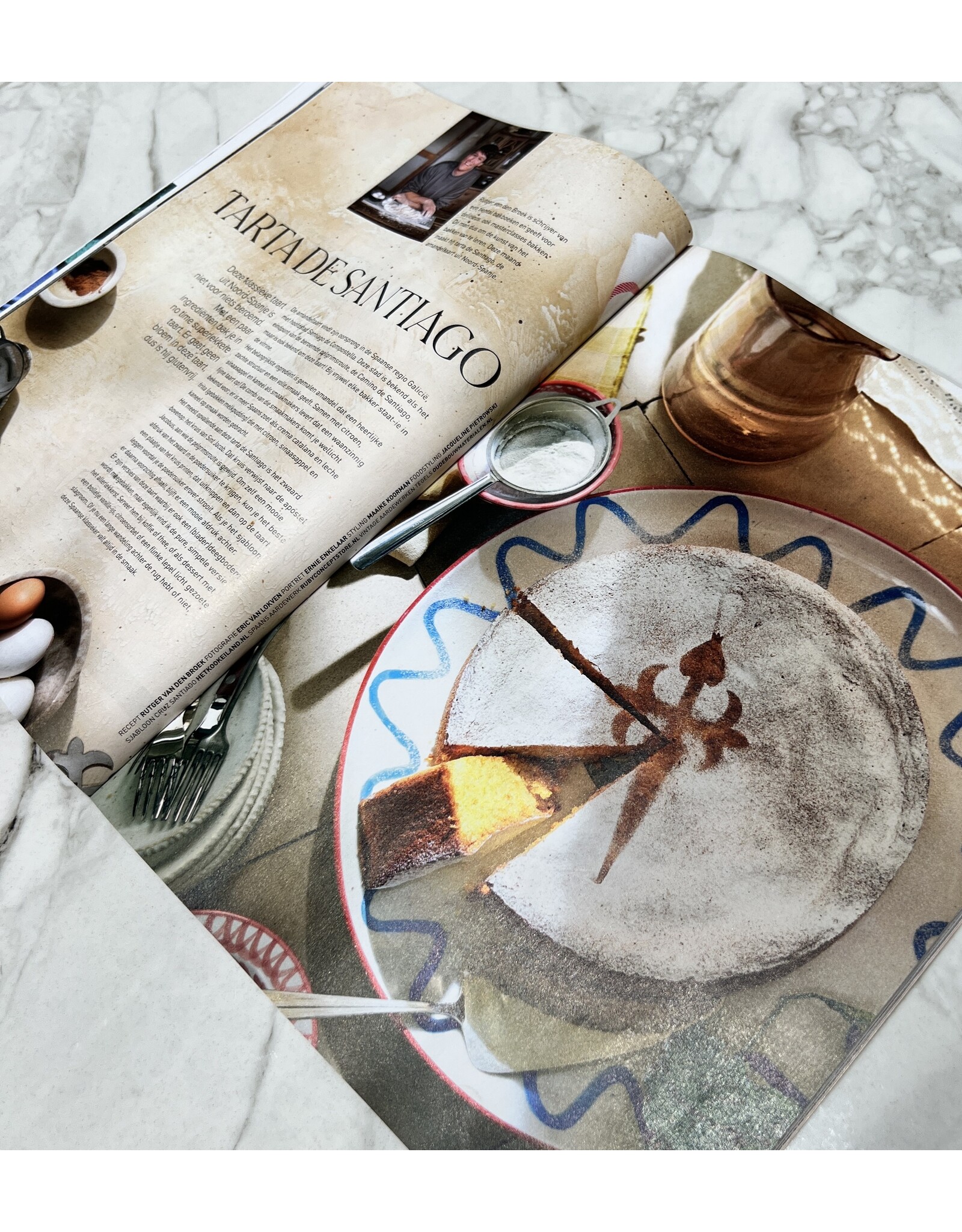 Ibili Taartdecoratie  rvs van Cruz Santiago (set van 2)