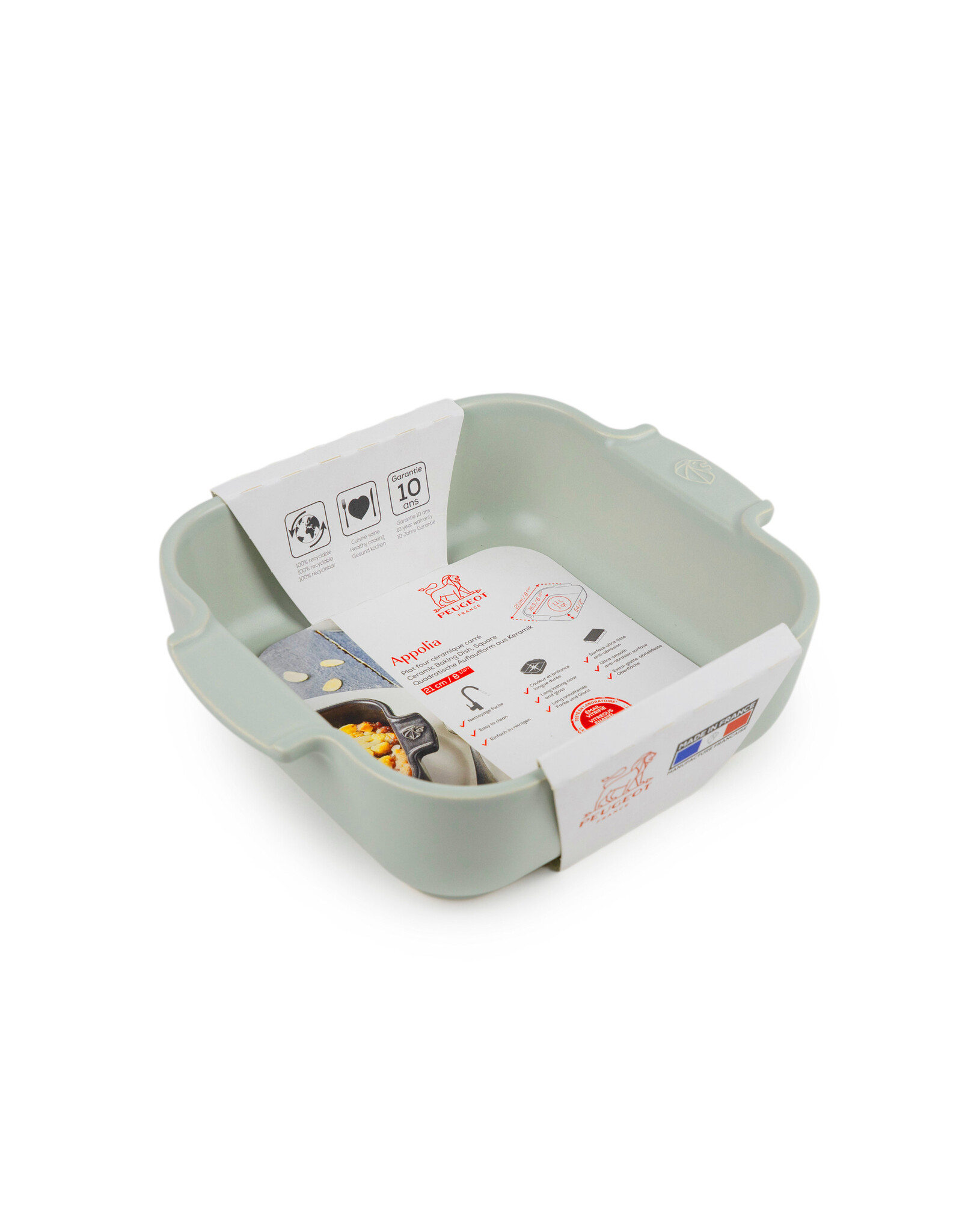 Peugeot Ovenschaal  Salie groen / Vert Sauge