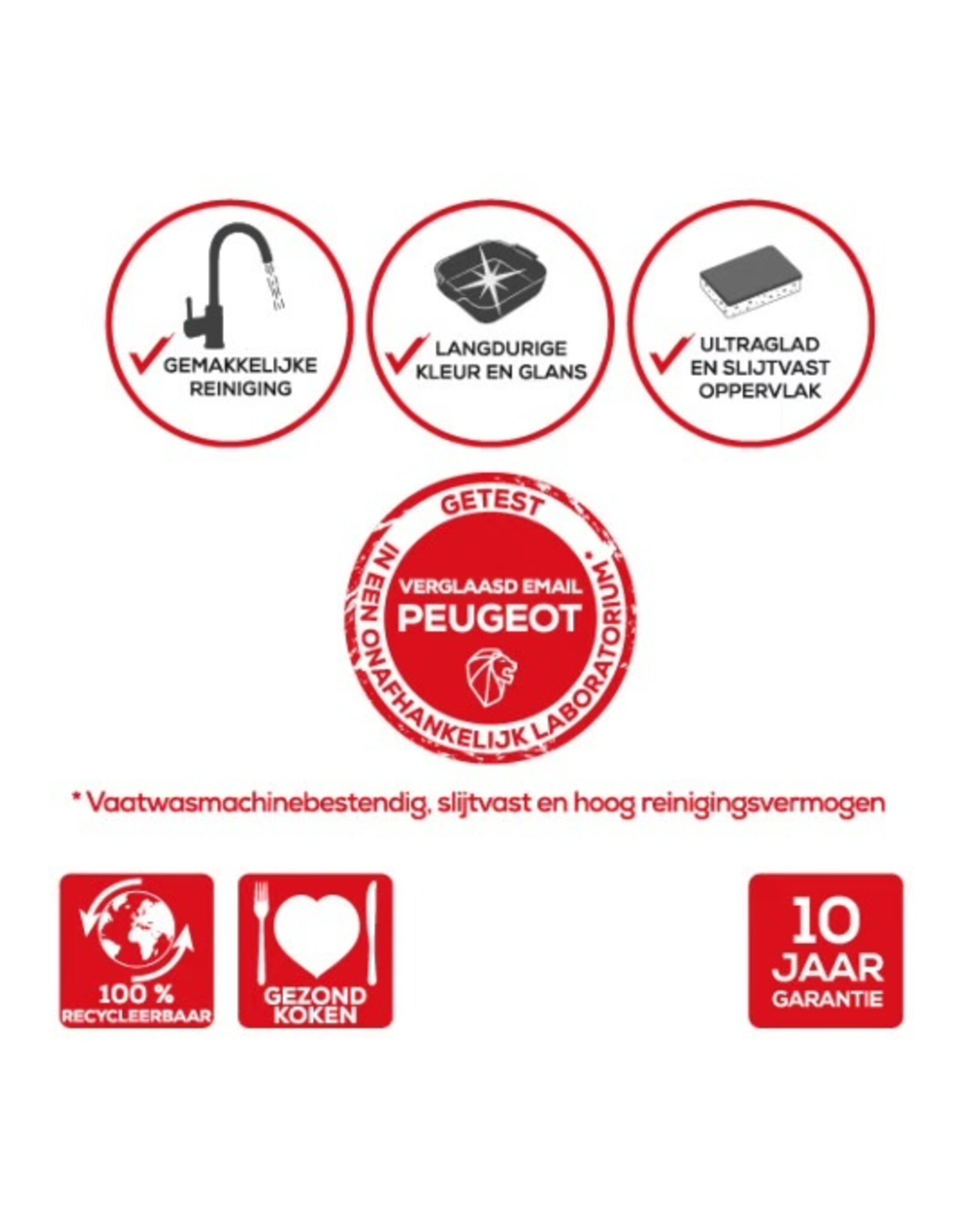 Peugeot Ovenschaal  Salie groen / Vert Sauge Taartvorm 28 cm