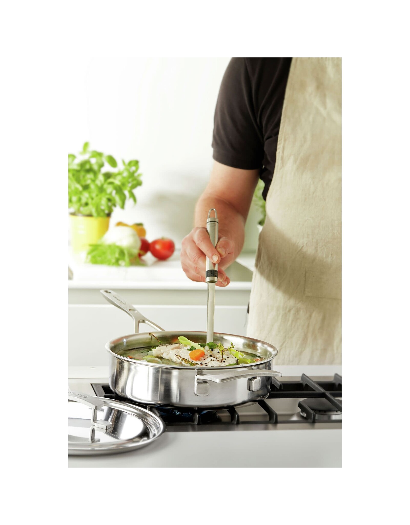 Demeyere INDUSTRY 5 Sauteerpan met deksel 28 cm