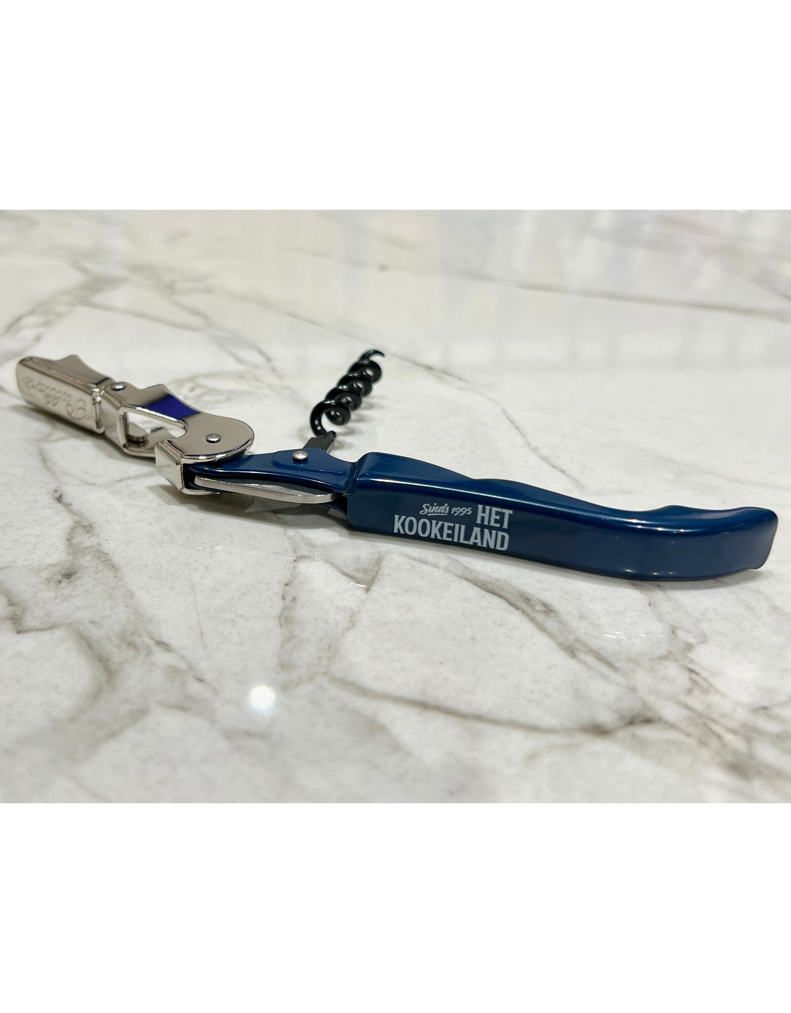 Pulltex Het Kookeiland 1995 Kelnersmes Blauw 