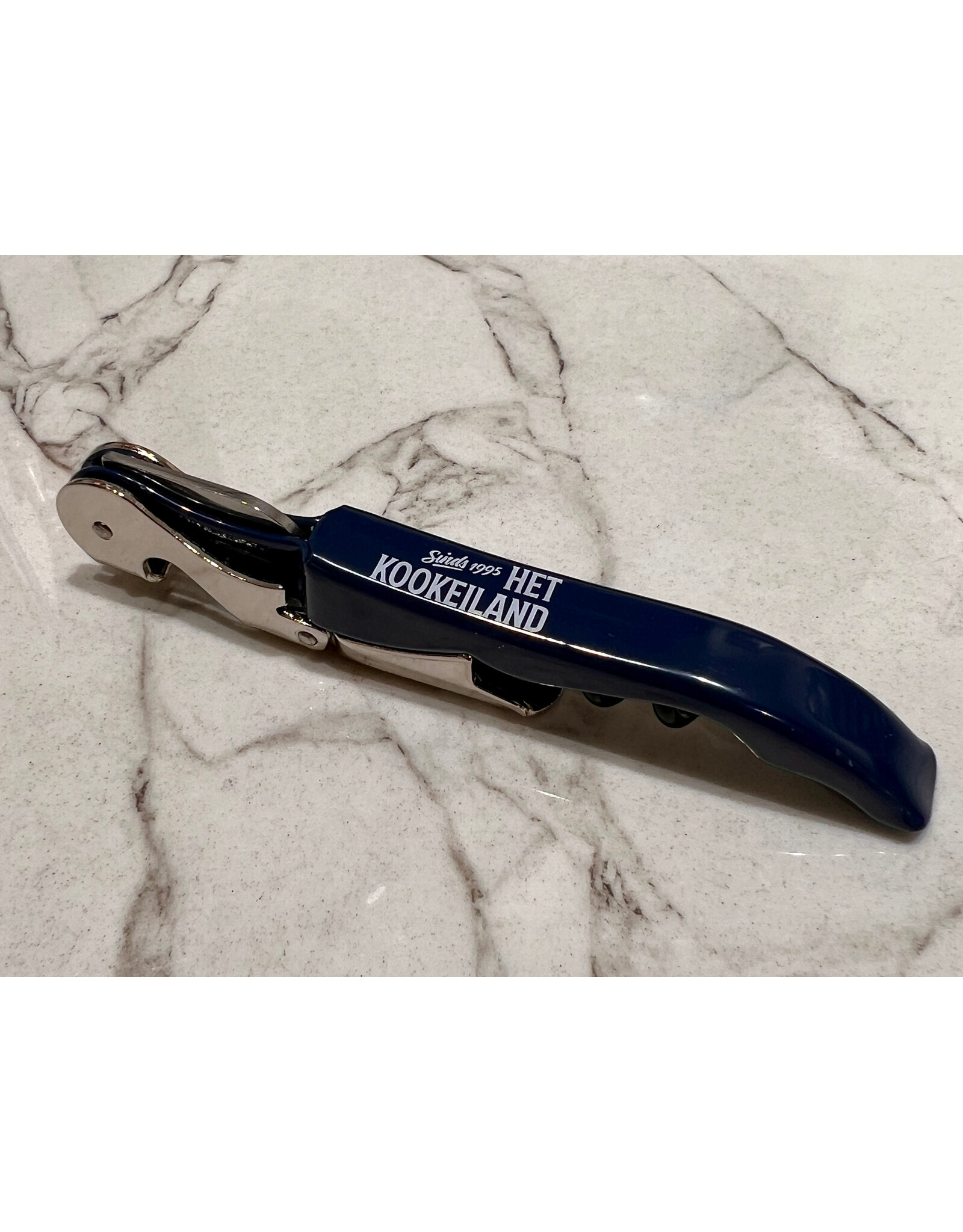 Pulltex Het Kookeiland 1995 Kelnersmes Blauw 