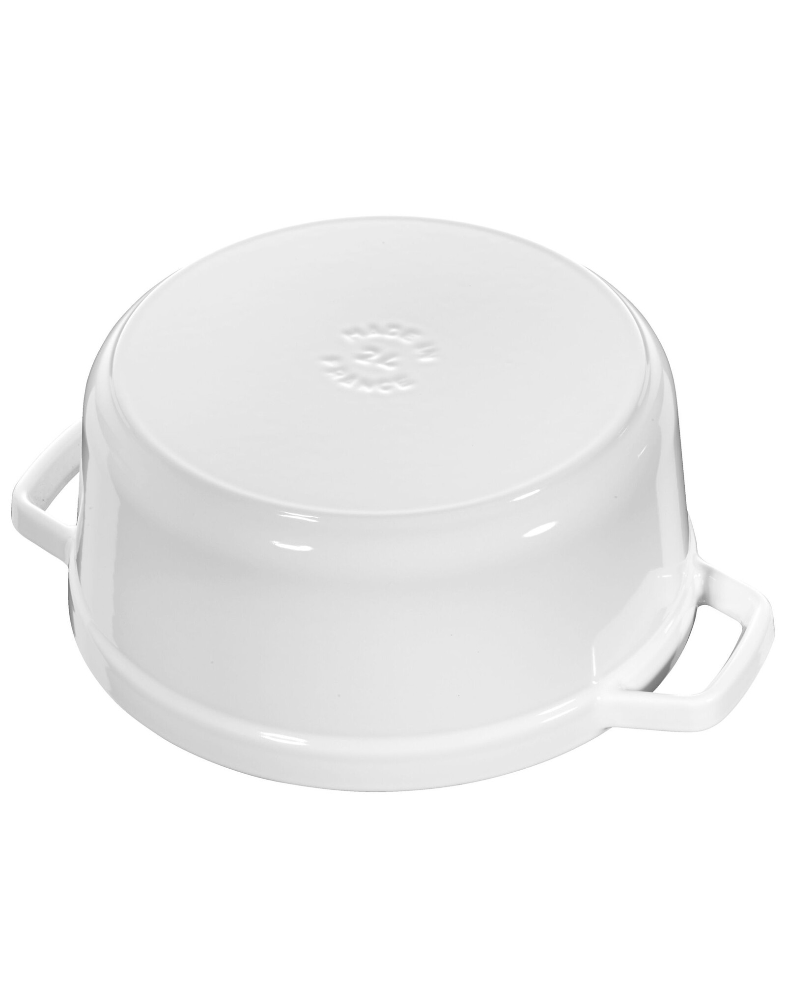 Staub Ronde Cocotte 26 cm - wit