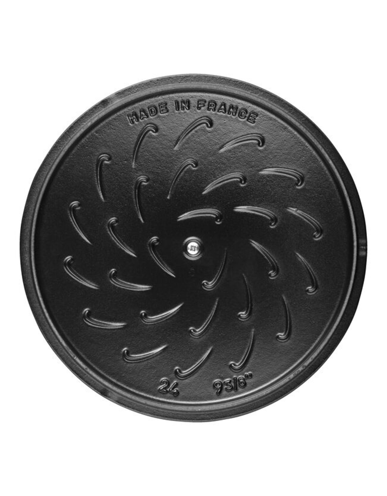 Staub Braadpan Snowflake 24 cm - white truffle 3,6 l