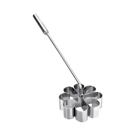 Ibili Wafelbakker rozetvorm rvs