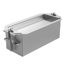 patévorm 8,0(H)x20x8,0cm rvs