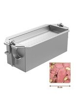 patévorm 8,0(H)x20x8,0cm rvs