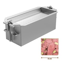 patévorm 8,0(H)x20x8,0cm rvs