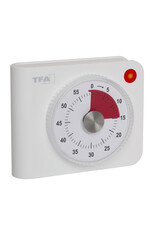 Elektronische timer rood/wit geluid & licht signaal