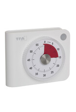 Elektronische timer rood/wit geluid & licht signaal