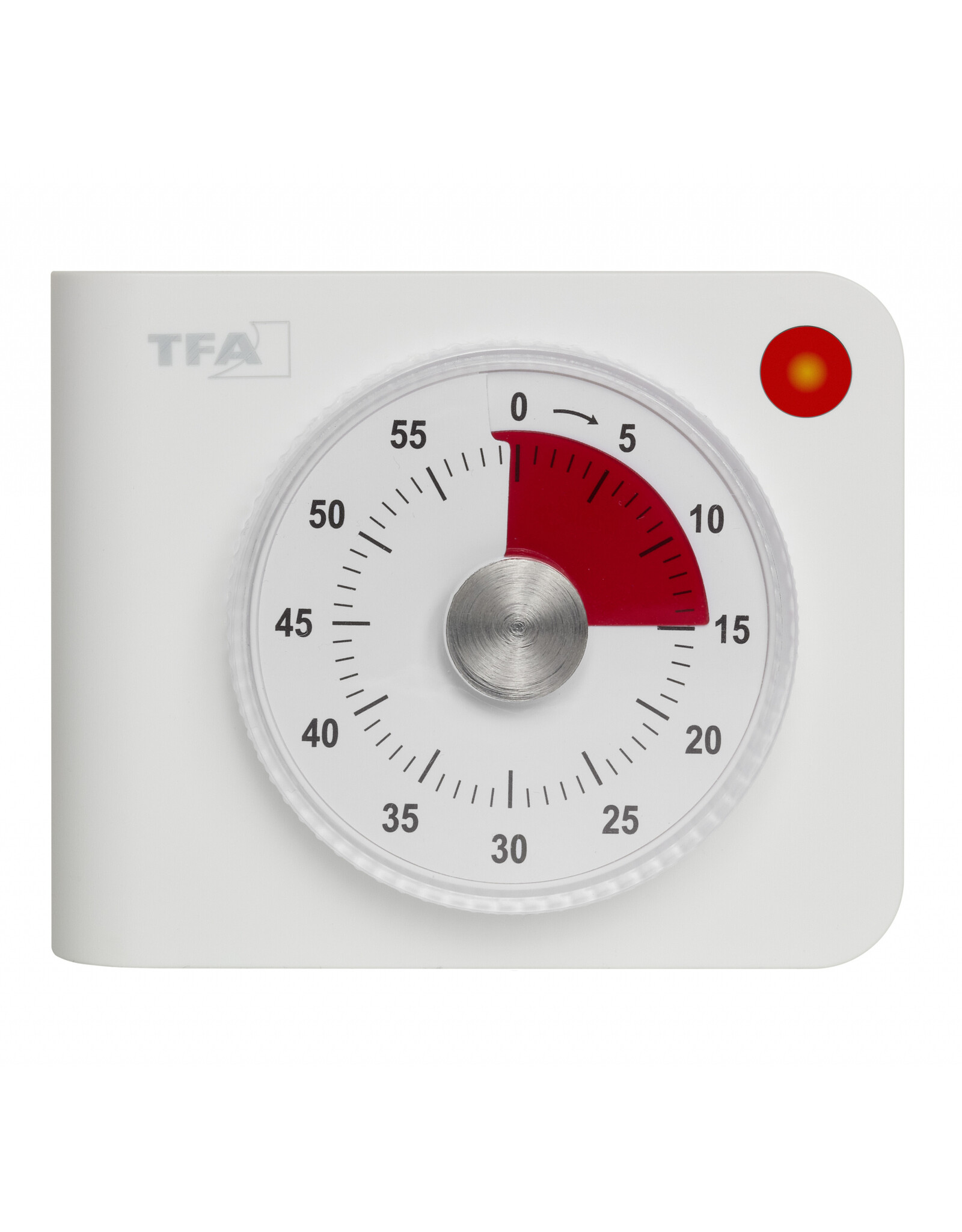 Elektronische timer rood/wit geluid & licht signaal