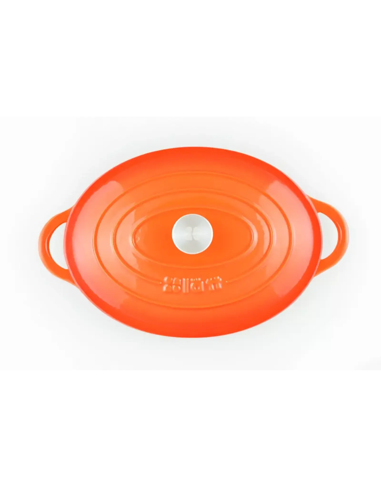 LÄTT COCOTTE OVAAL 33x11 CM - 6 L ORANJE