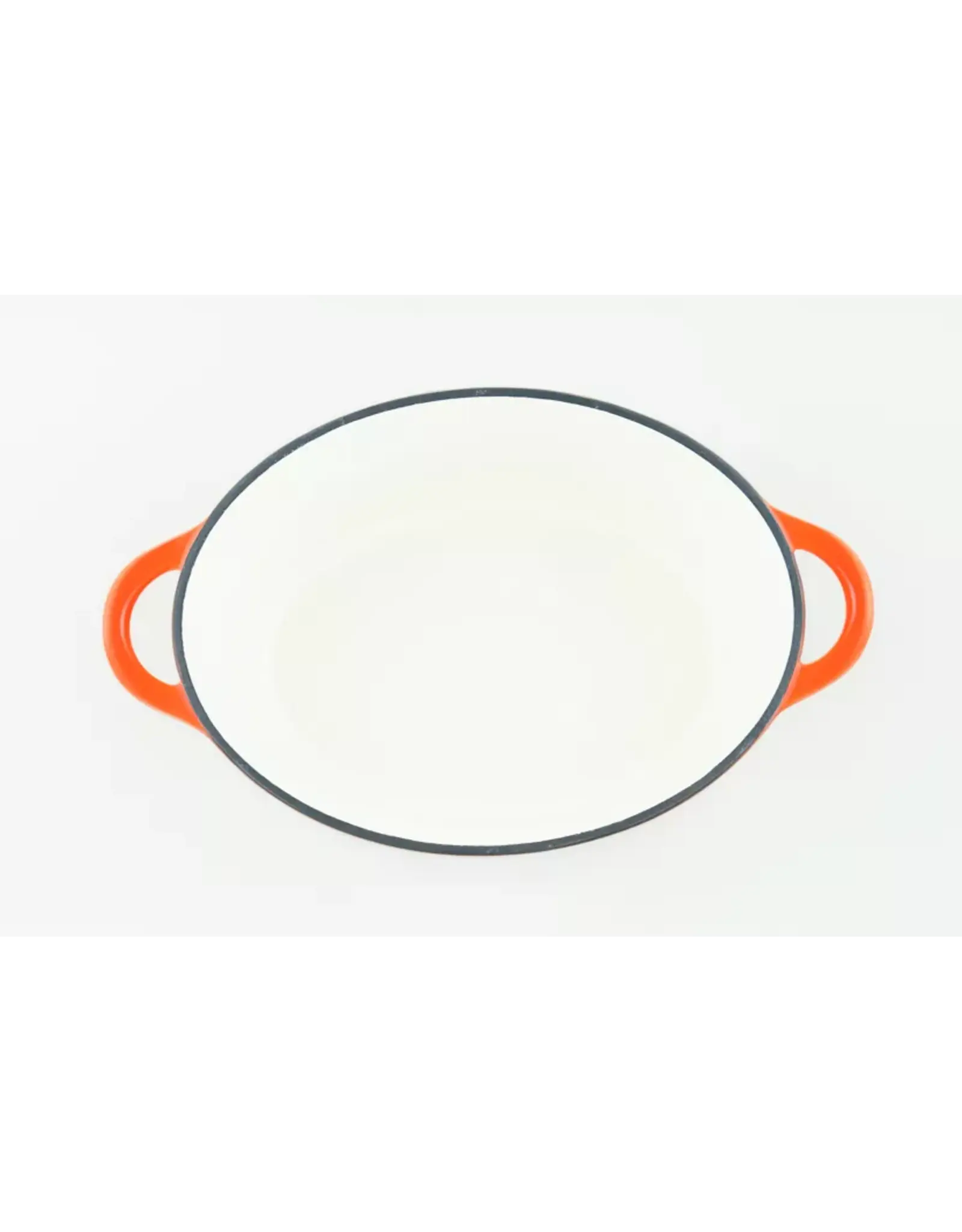LÄTT COCOTTE OVAAL 33x11 CM - 6 L ORANJE