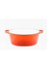 LÄTT COCOTTE OVAAL 33x11 CM - 6 L ORANJE