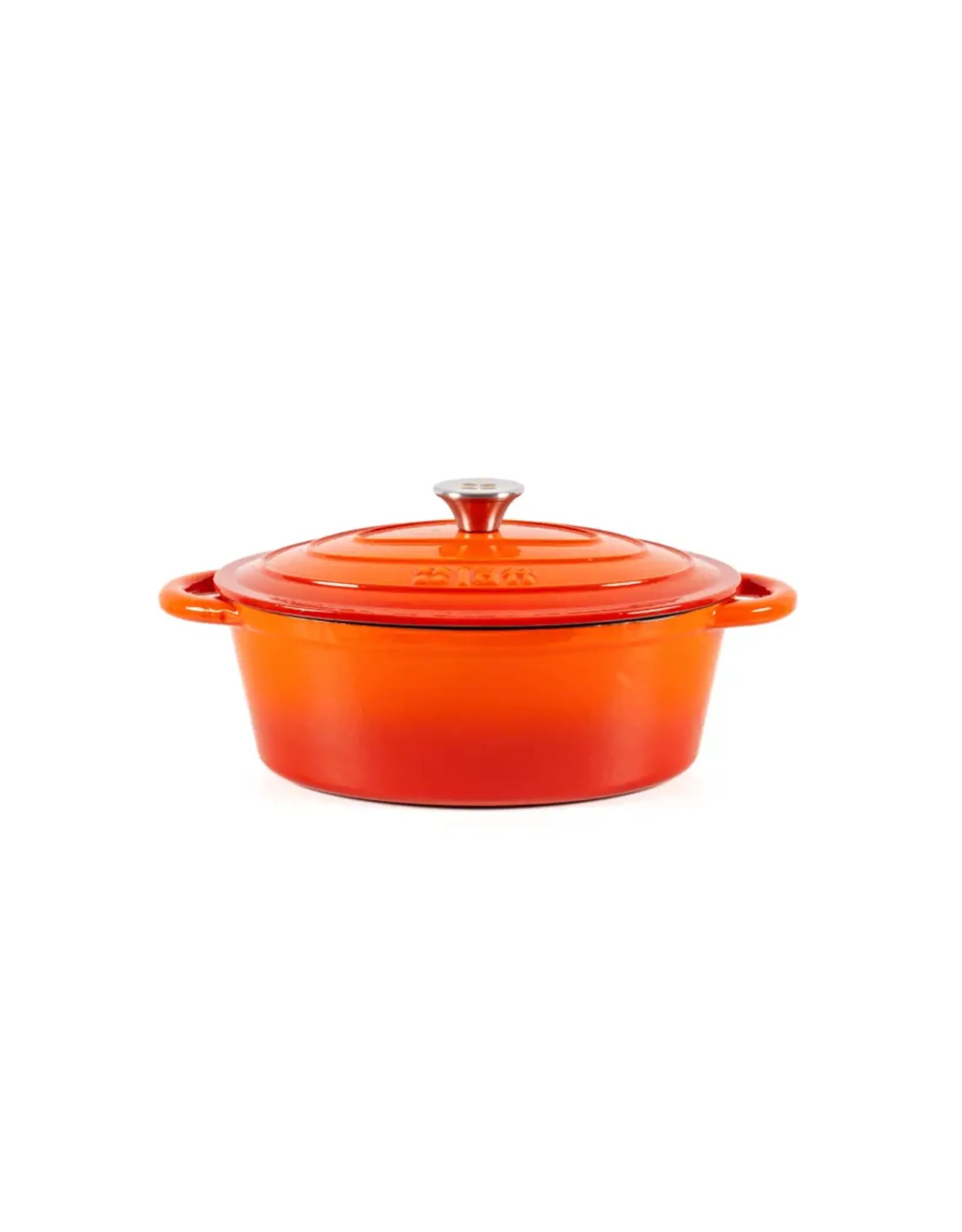 LÄTT COCOTTE OVAAL 33x11 CM - 6 L ORANJE