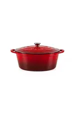 LÄTT COCOTTE OVAAL 33x11 CM - 6 L ROOD