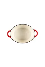 LÄTT COCOTTE OVAAL 33x11 CM - 6 L ROOD