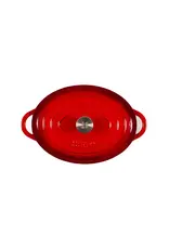 LÄTT COCOTTE OVAAL 33x11 CM - 6 L ROOD