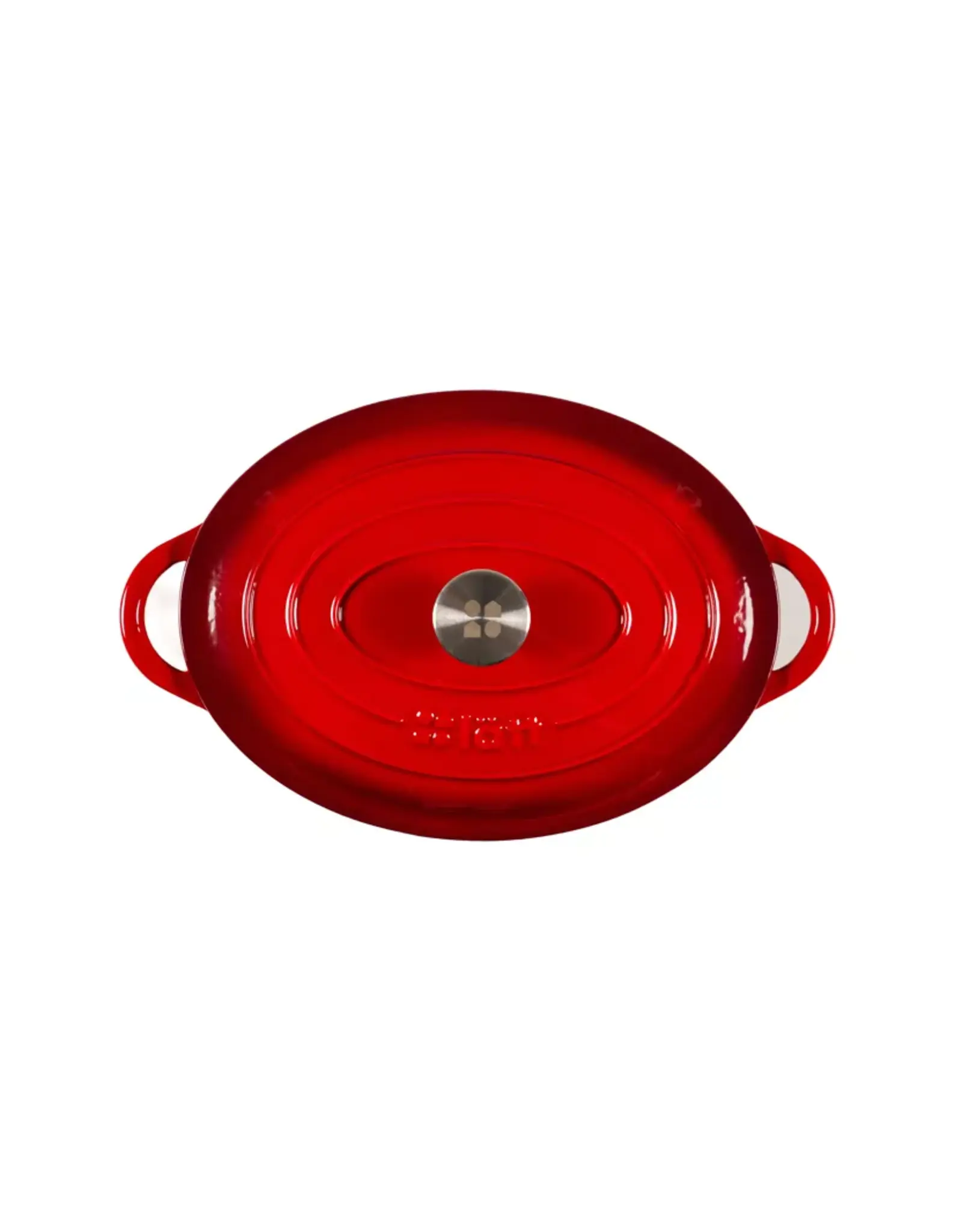 LÄTT COCOTTE OVAAL 33x11 CM - 6 L ROOD