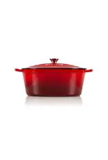 LÄTT COCOTTE OVAAL 33x11 CM - 6 L ROOD