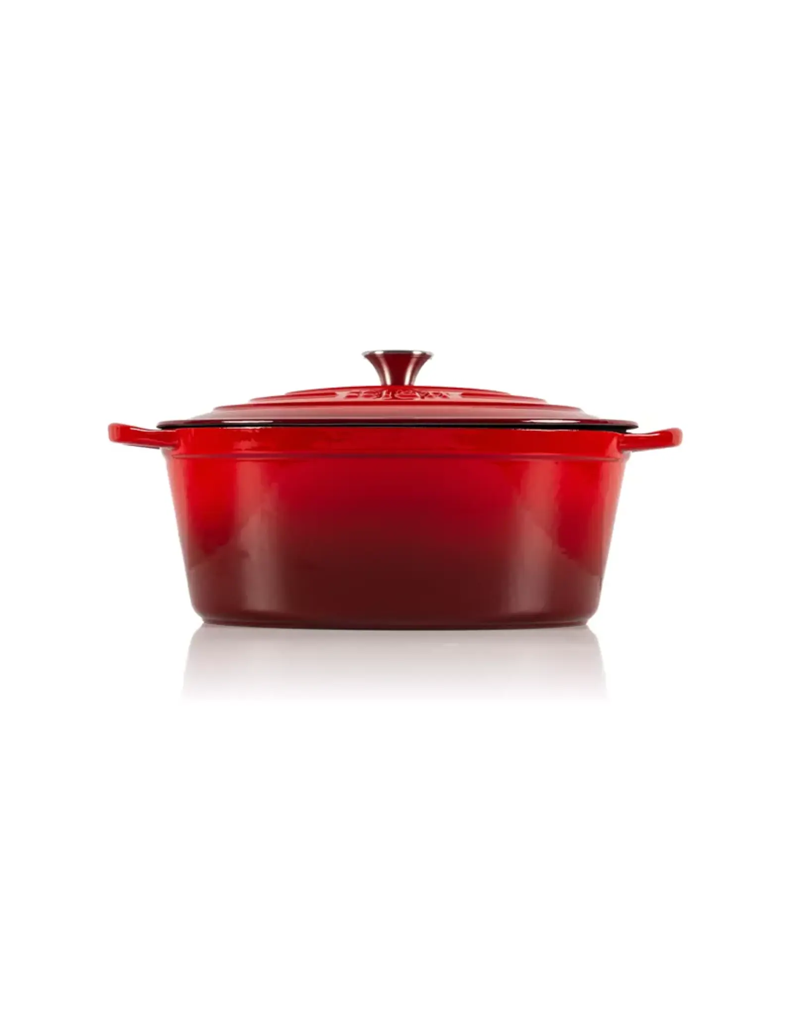 LÄTT COCOTTE OVAAL 33x11 CM - 6 L ROOD